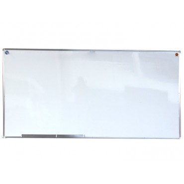 海文星单面白板100*200cm 书写板 会议板 大白板