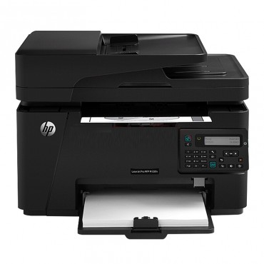 惠普HP LaserJet Pro MFP M128fn A4黑白激光一体机 云打印 复印 扫描 传真 