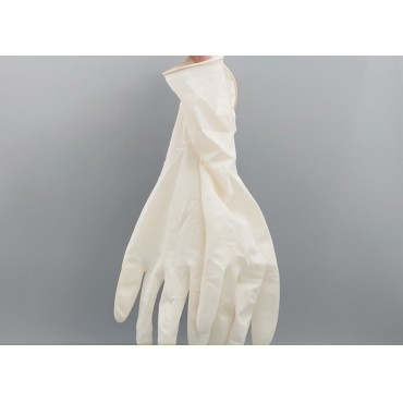 一次性乳胶手套(小号) 50付/盒 防水防油耐磨卫生盒装防护紧贴皮手套