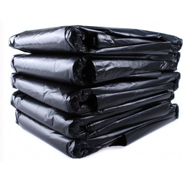 超厚 大垃圾袋黑色全新料垃圾袋 80*100cm 单捆装