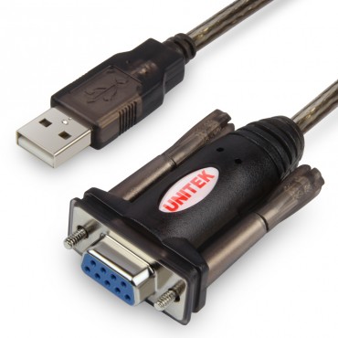 优越者（UNITEK）Y-105D USB转RS232母头串口连接转换线