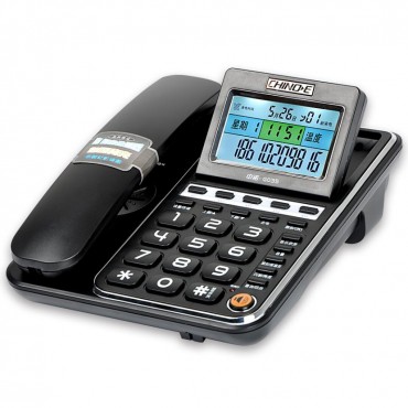 中诺（CHINO-E）G035 可摇头来电显示电话机/家用座机/办公座机