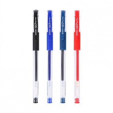 晨光文具中性笔0.5mm水笔会议笔学生办公签字笔12支装 Q7   12只盒装