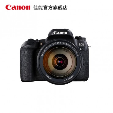 Canon/佳能 EOS 77D 套机 EF-S 18-200mm IS