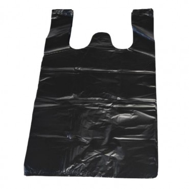 背带式垃圾袋黑色垃圾袋 39cm 单捆装
