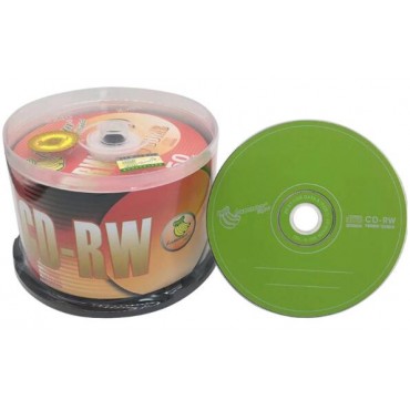 香蕉可擦写CD-RW 空白光盘 50片装可重复使用 重复擦写CD