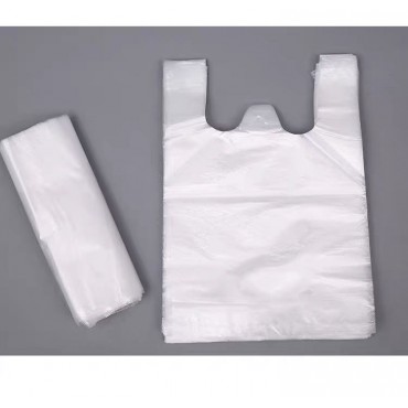 一次性白色马夹塑料袋白色食品袋宽30cm/宽40CM/宽65cm