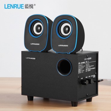 LEnRuE/蓝悦 C3笔记本台式电脑音箱多媒体低音炮家用迷2.1音箱