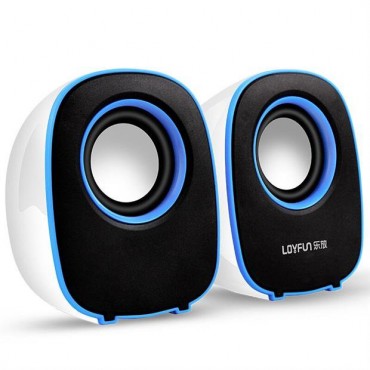 LEnRuE/蓝悦S60台式机电脑迷你低音音箱便携台式笔记本小音箱音响