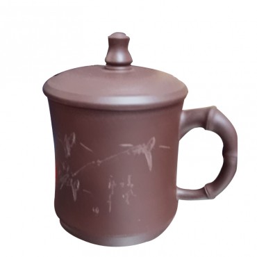 磨砂紫砂壶功夫茶礼品单个装 茶杯子